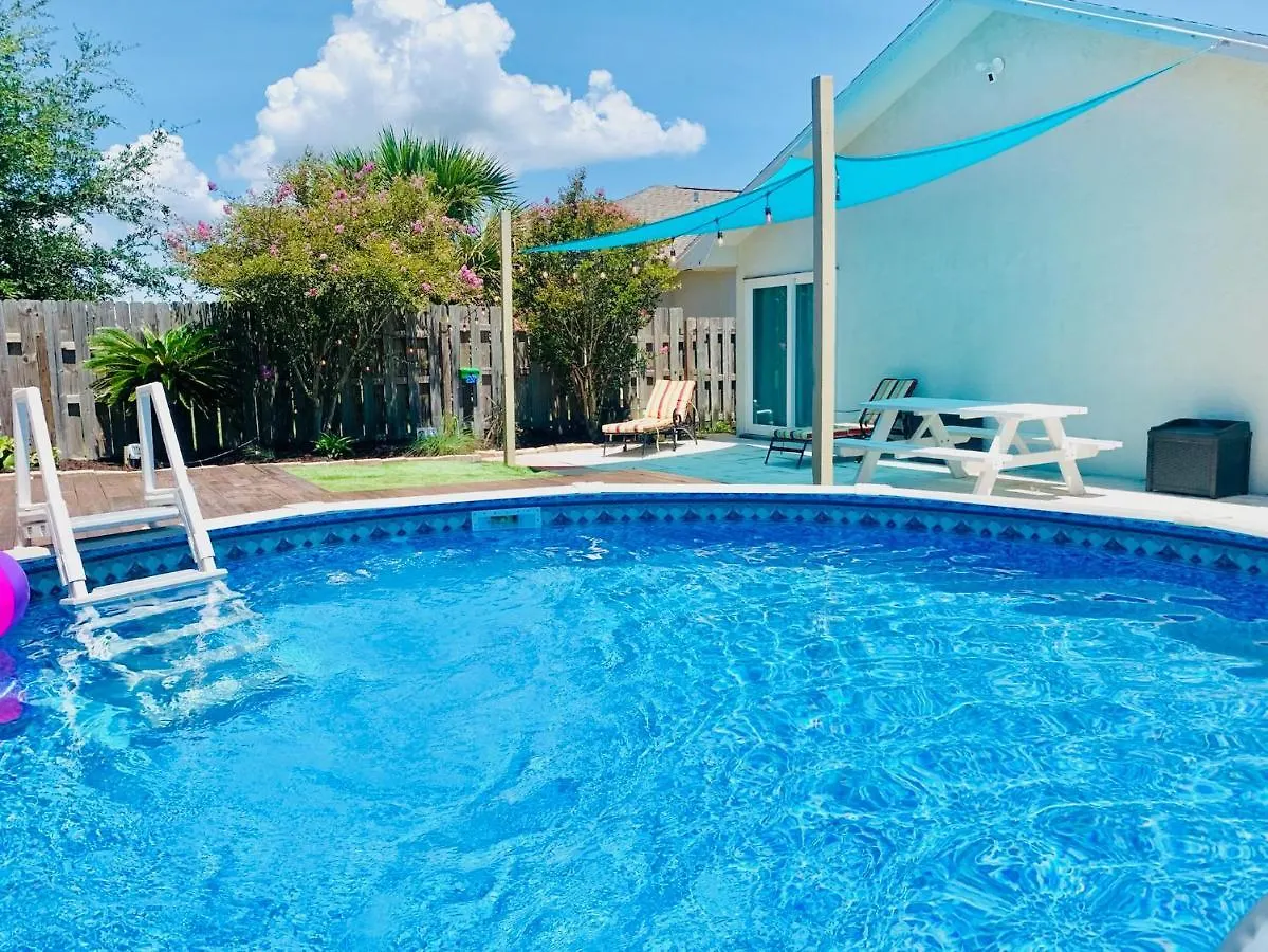 Sea Salt Vacation Home, Private Pool - Walk To Beach Panama City Beach Holiday home
